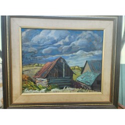 Derelic Farmstead by Robert W. Fisher
